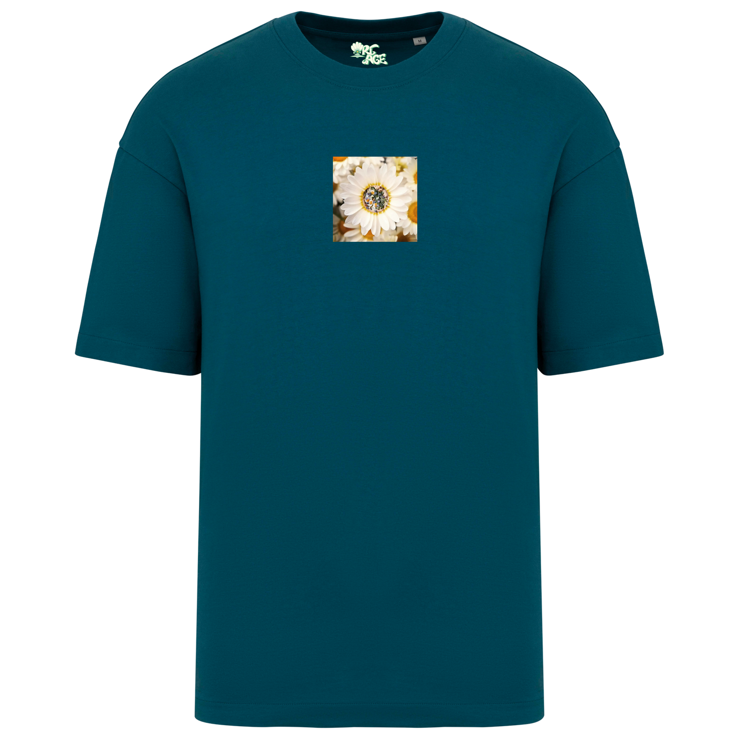 Tee flower pizza - Oversize