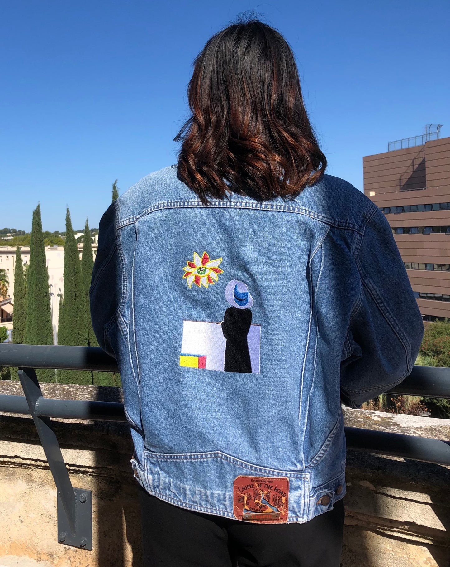 La femme au balcon - Taille XL