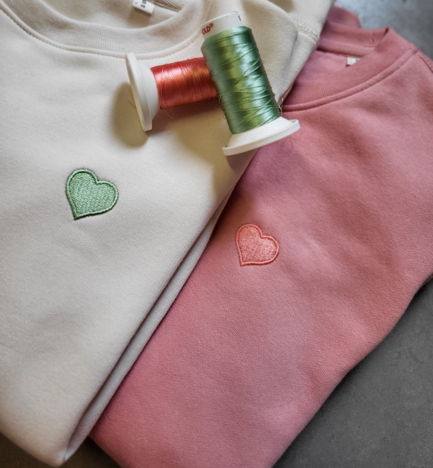 Brode ton cœur ❣️- Col rond BIO