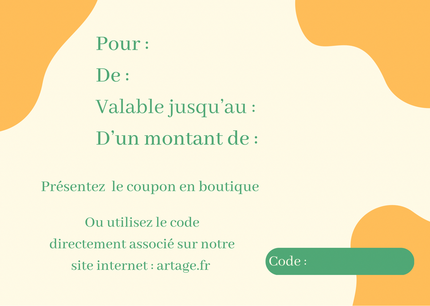 Carte Cadeau