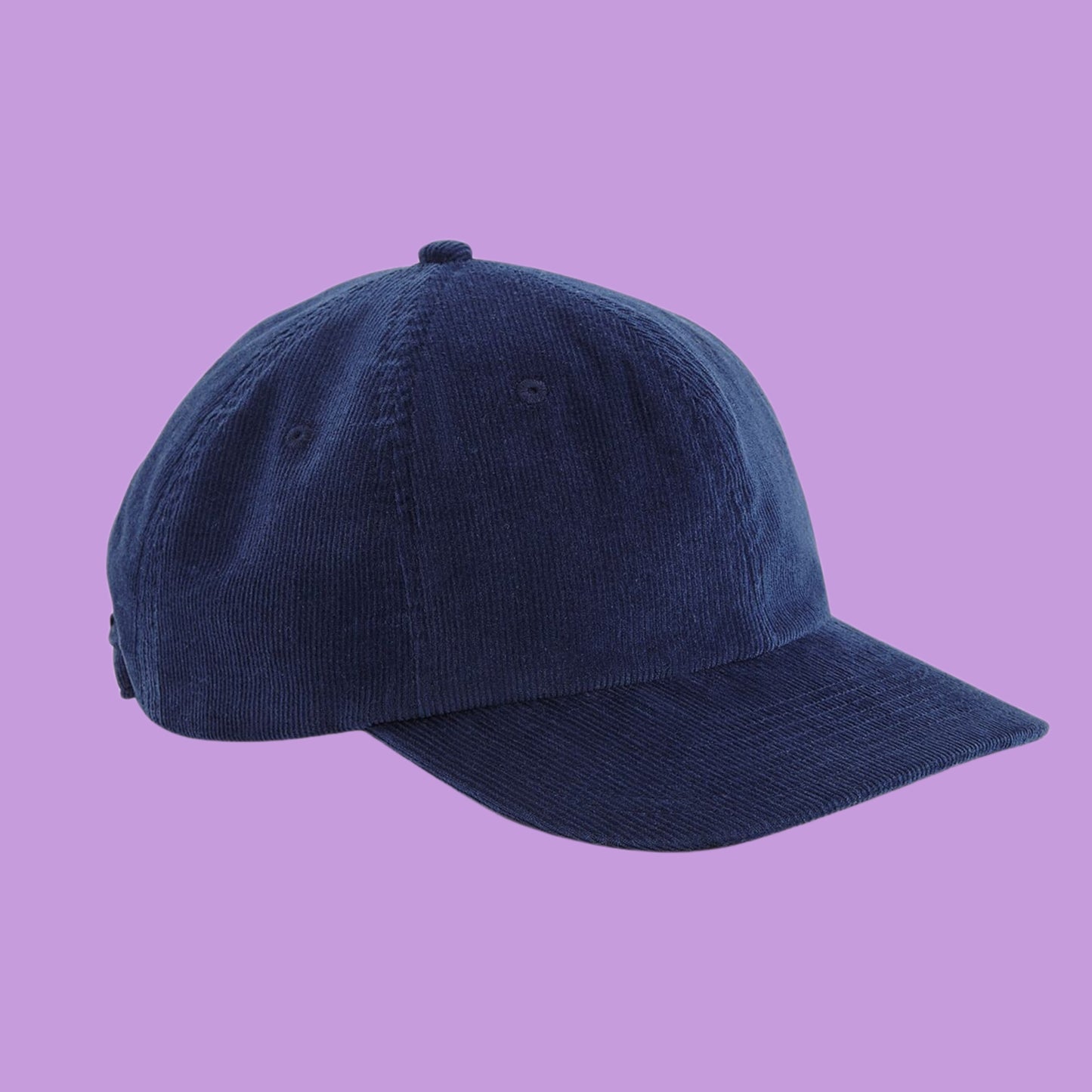 Casquette en velours à personnaliser