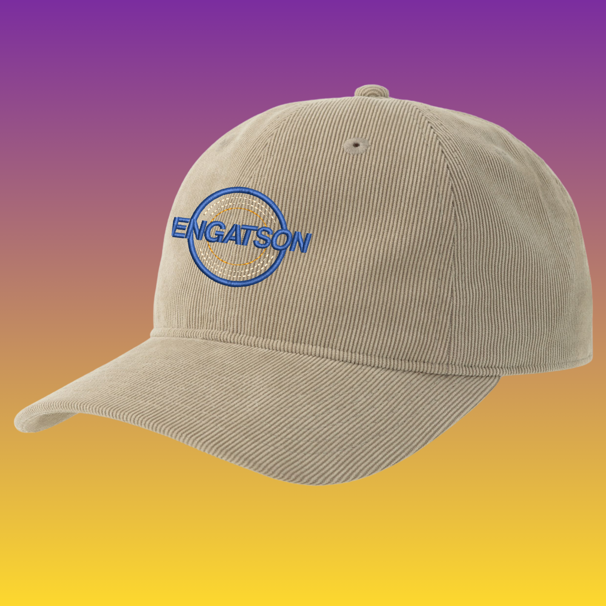 Casquette velours FULL ENGATSON personnalisable