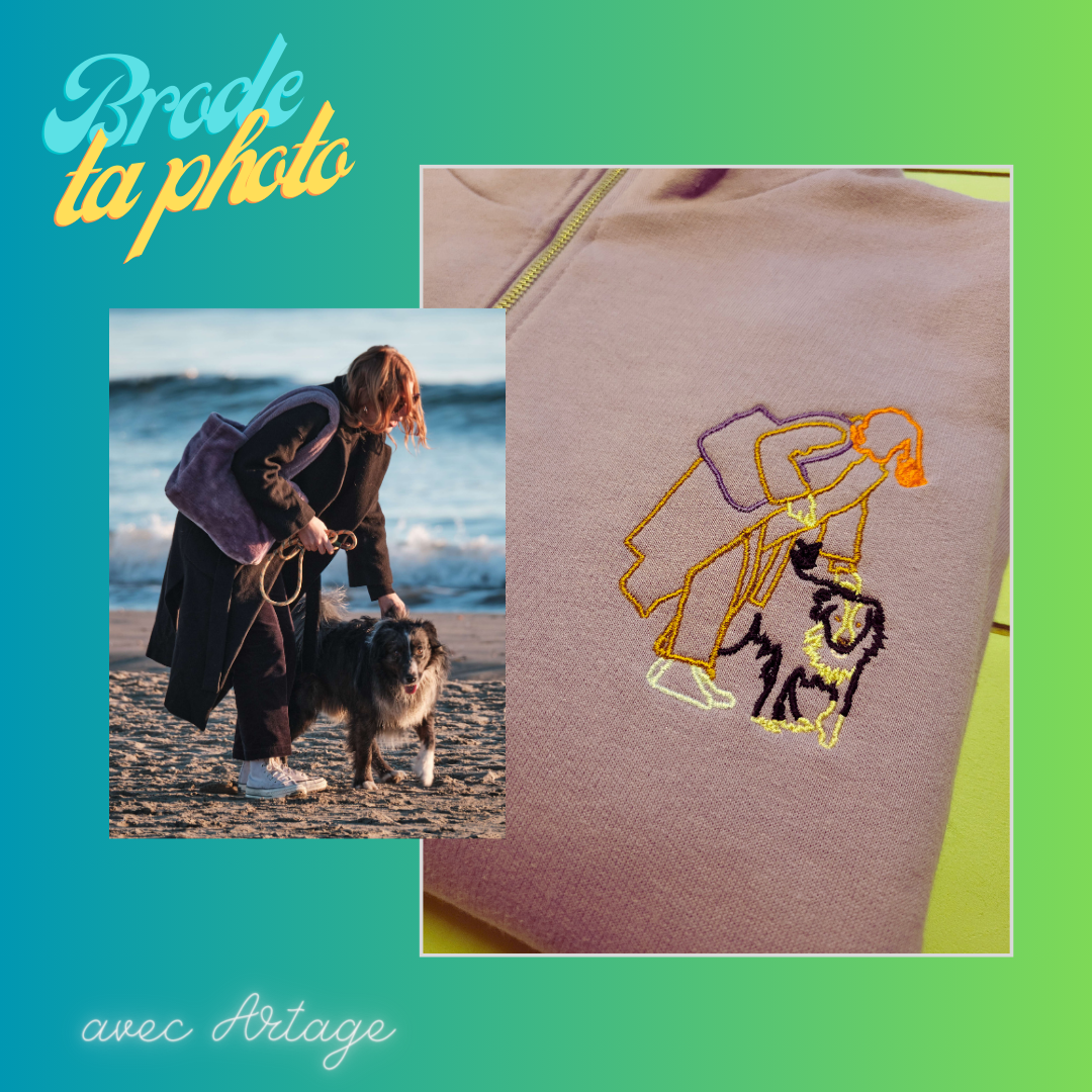 Brode ta photo - version line