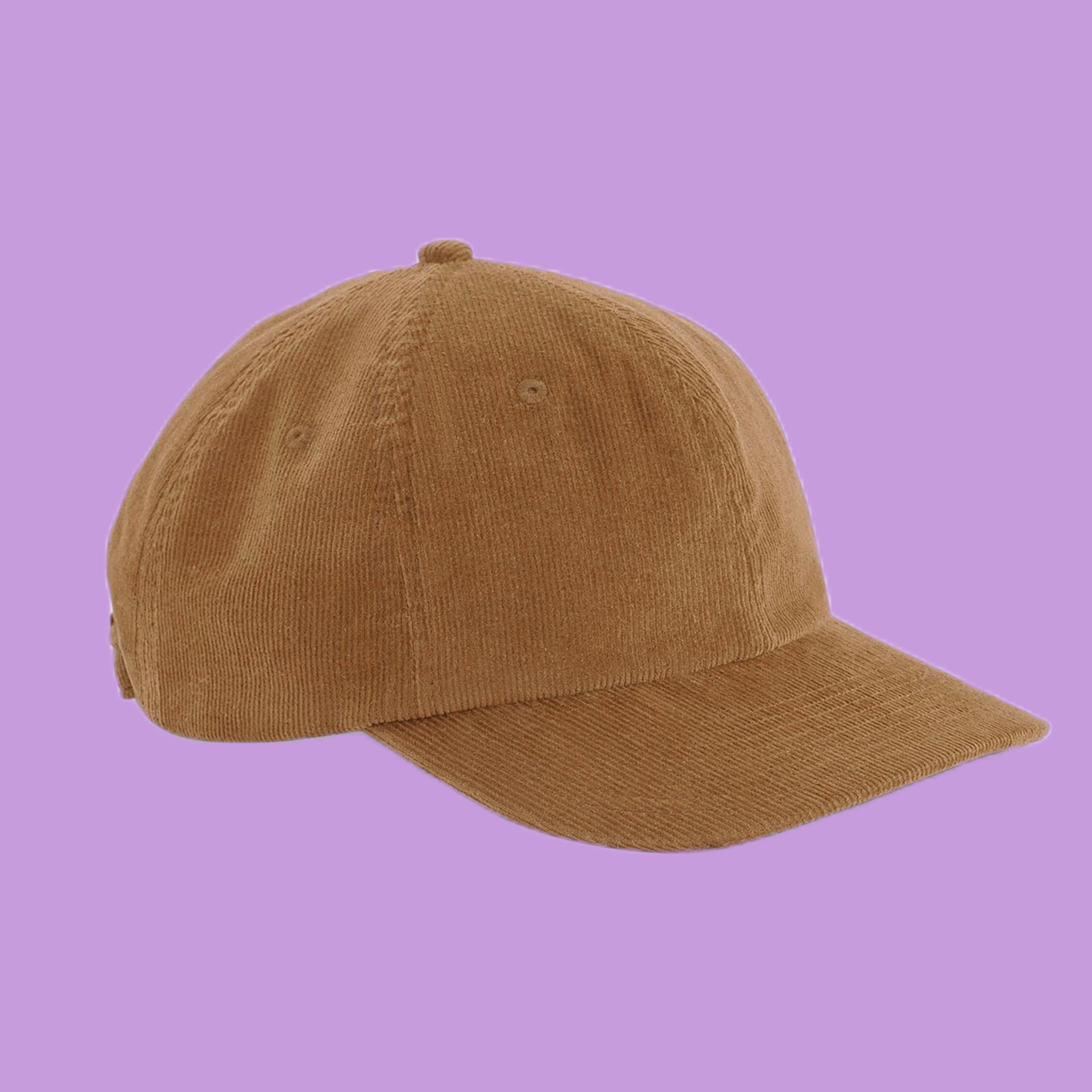 Casquette en velours à personnaliser